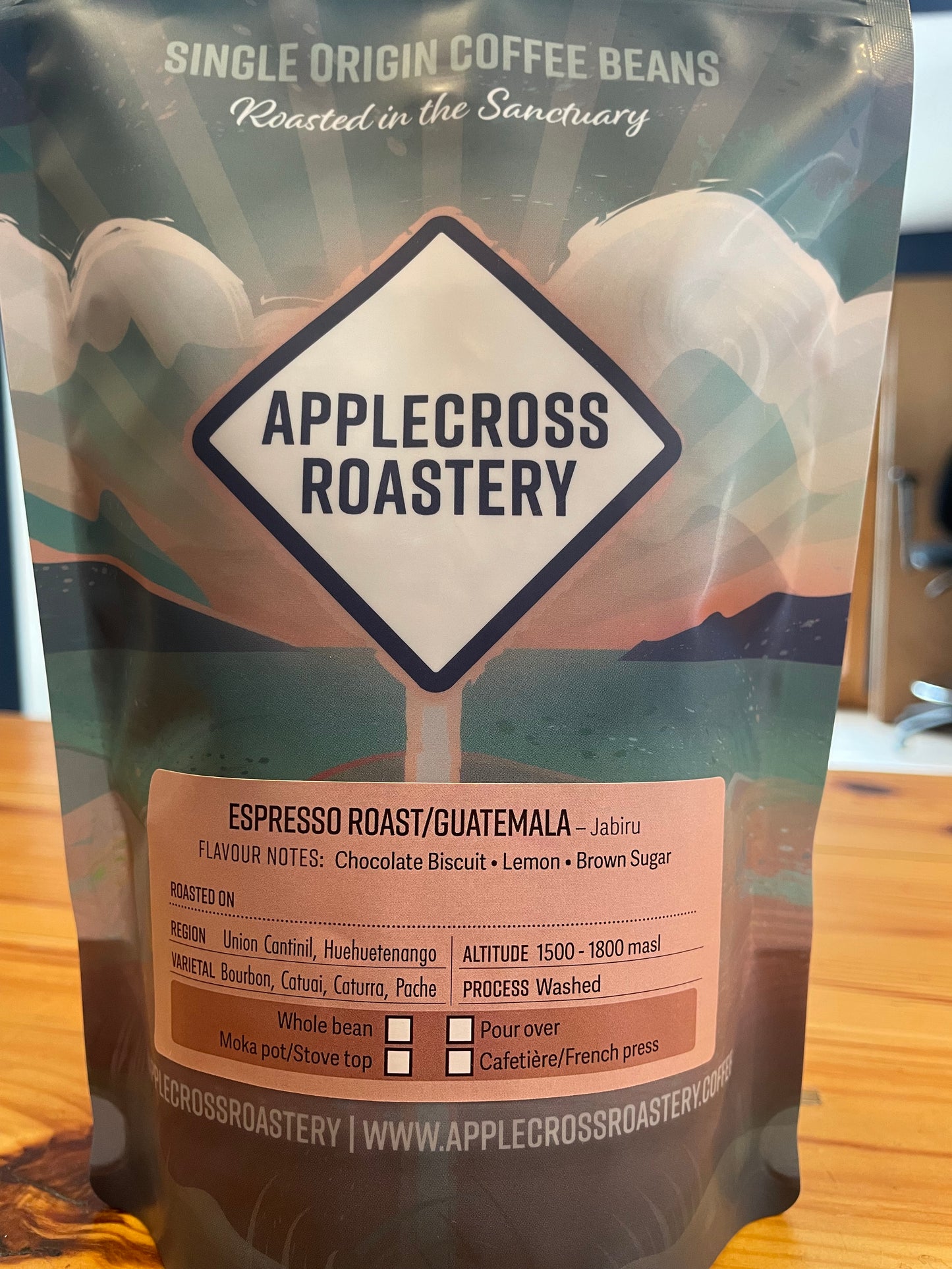 Applecross Roastery Espresso Roast/ Guatemala Jabiru
